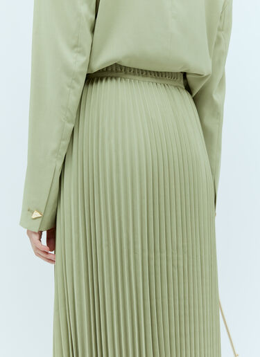 Dilan 百褶半身裙 Rejina Pyo Dilan 百褶半身裙 绿色 rej0253007