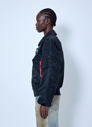LN-CC® - Alpha Industries: CWU-45 Heritage Bomber Jacket - Black Alpha Industries CWU-45 Heritage Bomber Jacket Black alp0366002