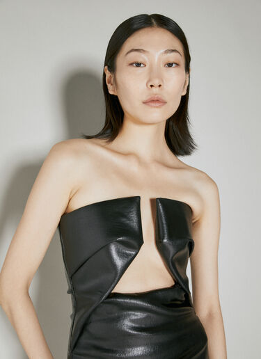 Prong ミニドレス Rick Owens Prong ミニドレス ブラック ric0253004
