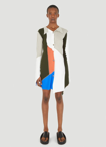 (Di)vision Patchwork Shirt Dress Multicolour div0248004