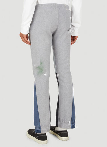 Gallery Dept. Logo Print Flare Track Pants Grey gdp0147035