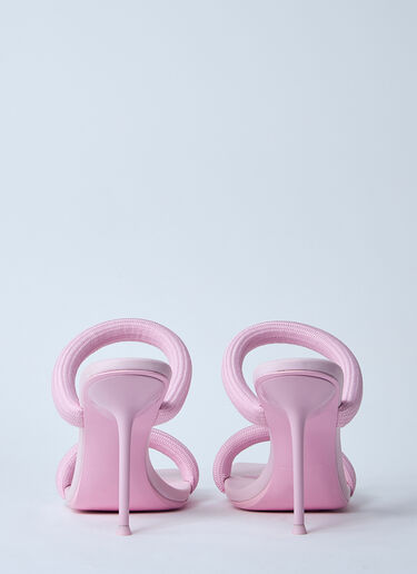 Alexander Wang Julie Tubular Heeled Sandals Pink awg0260011