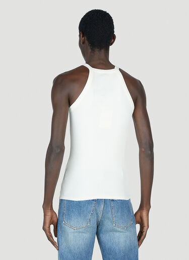 Wales Bonner Groove Tank Top White wbn0152009