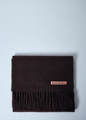 Scarosso Fringe Wool Scarf Beige scr0258028