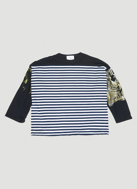 Balenciaga Border T-Shirt Black bal0253031