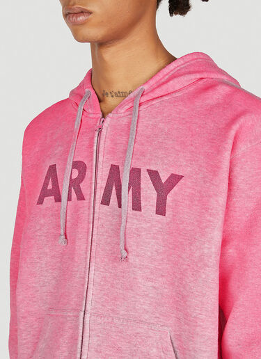 NOTSONORMAL Army Hooded Sweatshirt Pink nsm0351012