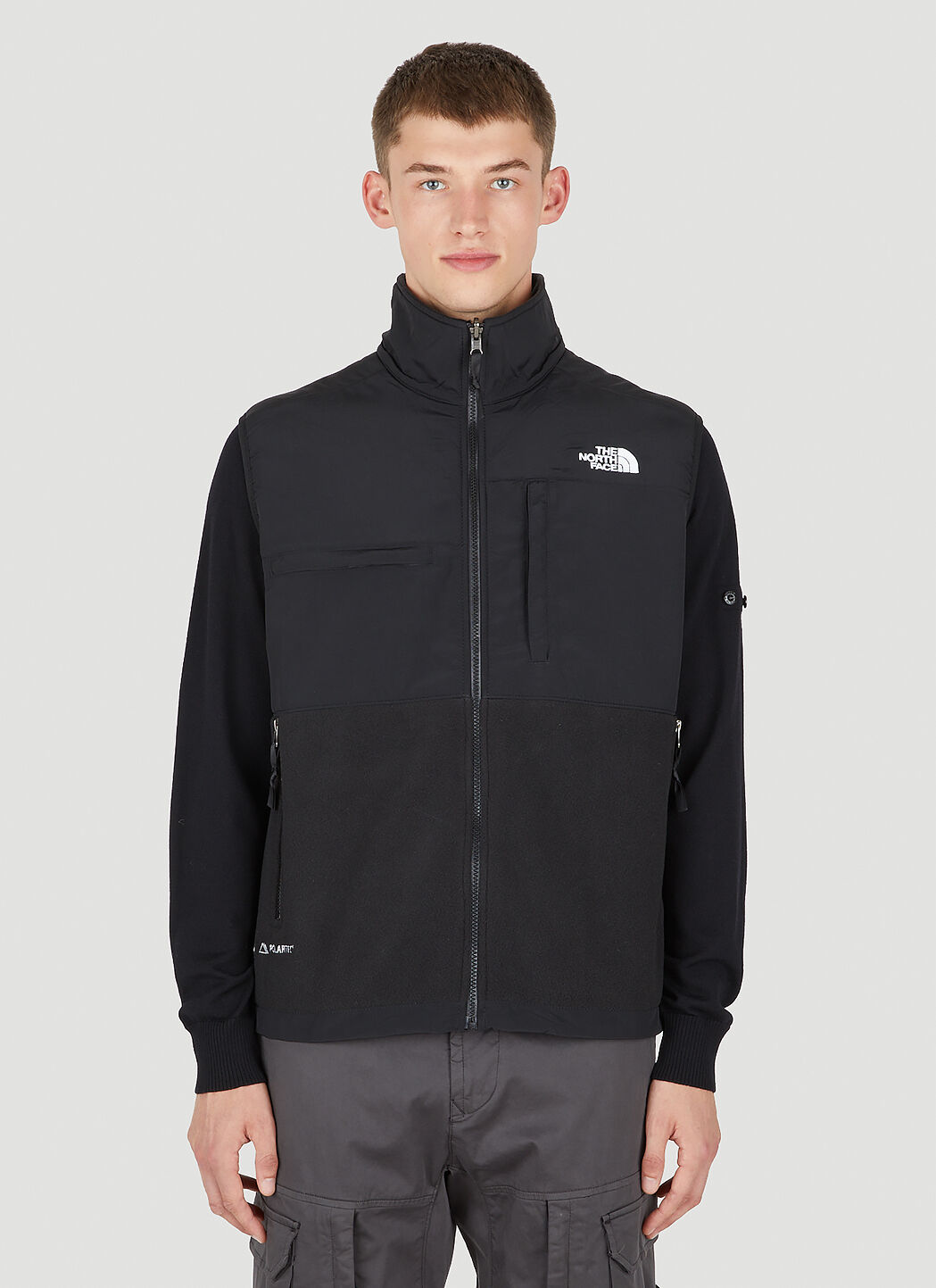 The North Face Men s Denali Gilet Jacket in Black LN CC