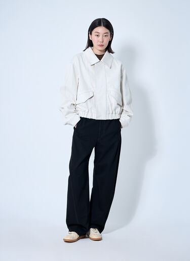Lemaire Short Blouson Cream lem0260002