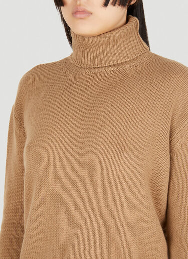 Valentino Roll Neck Sweater Beige val0246100