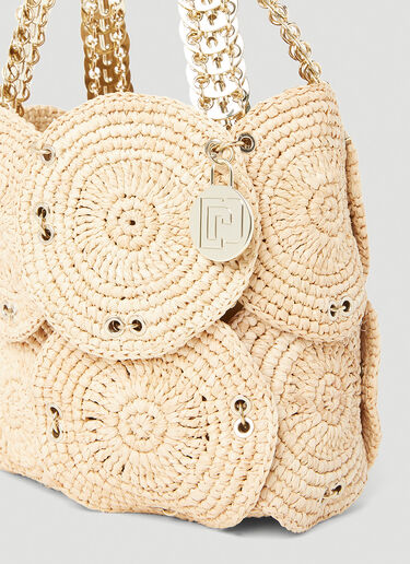 Sparkle Hobo Handbag Rabanne Sparkle Hobo Handbag Natural pac0254022