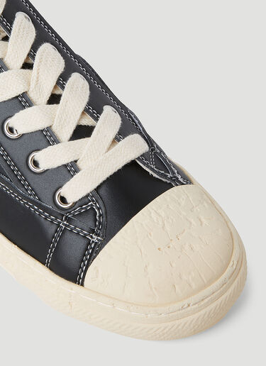 Past Sole 6 Low Top Sneakers Maison Mihara Yasuhiro Past Sole 6 Low Top Sneakers Black mmy0153001