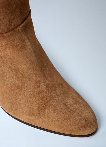 Chloé Eve Thigh-High Boots Brown chl0262000