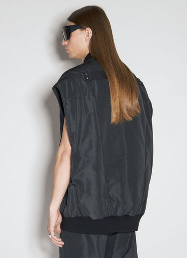 Rick Owens Jumbo Flight Vest Black ric0155013