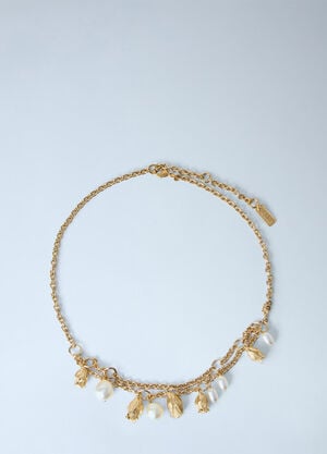 Chloé Tulip Chain Necklace Gold chl0266029