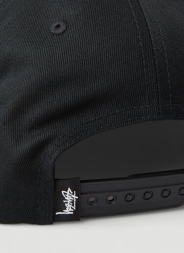 Stüssy Big Stock Point Cap Black sts0152026