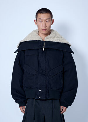 Entire Studios Portal Bomber Jacket Black ent0166028