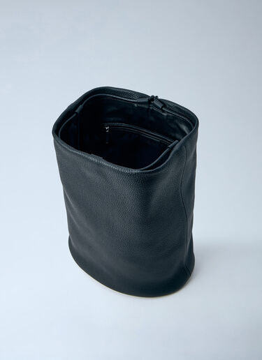 The Row Joe Leather Backpack Black row0264008