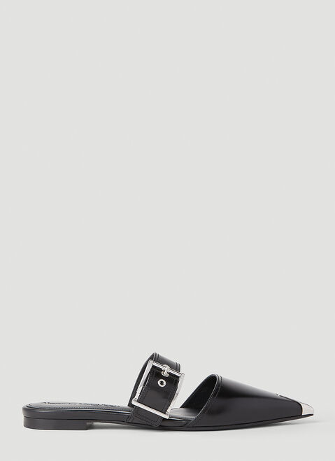 Maison Margiela Punk Flat Mules Black mla0251031