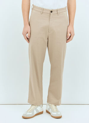 A BATHING APE® Ape Head One Point Chino Pants Beige aba0156003