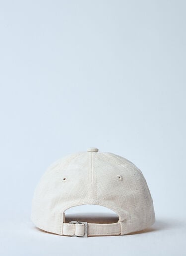 Jacquemus La Casquette Gelato Cap White jac0160019