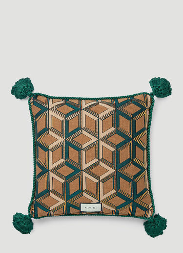Gucci Tiger Cushion Green wps0638410