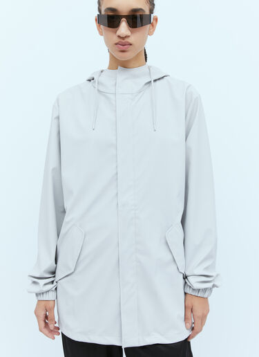 フィッシュテールジャケット Rains フィッシュテールジャケット ホワイト rai0354004