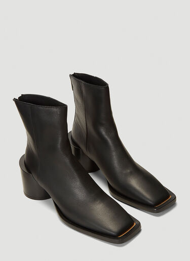 MM6 Maison Margiela Show Boots Black mmm0242015