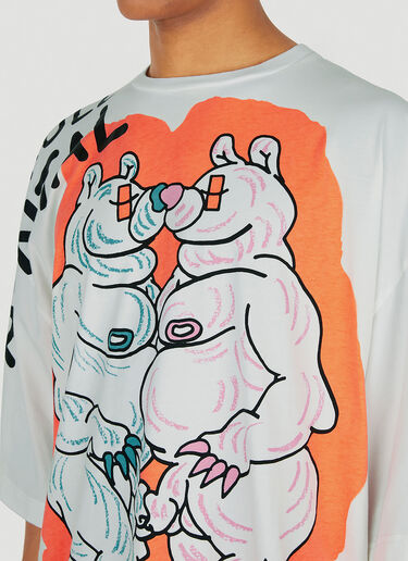 Walter Van Beirendonck Full Frontal T恤 灰 wlt0148014