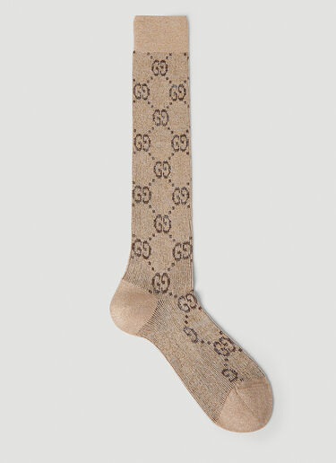 Gucci GG Socks Beige guc0352005