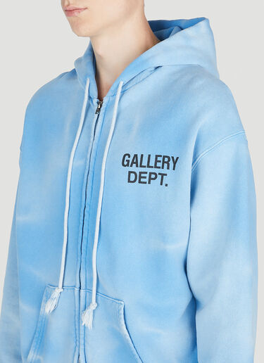 Gallery Dept. Tie-Dye Hooded Sweatshirt Blue gdp0153009