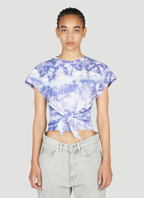 The North Face Zodya Cropped T-Shirt Blue tnf0252046