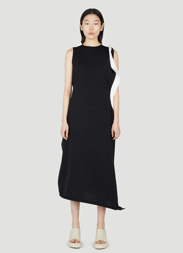 Issey Miyake Rim 针织连衣裙 黑色 ism0252006