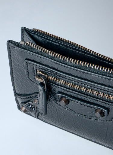 LN-CC® - Balenciaga: Le City Long Coin and Card Holder - Black Balenciaga Le City Long Coin and Card Holder Black bal0266028