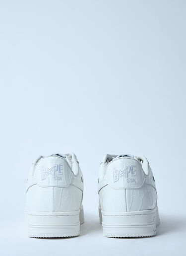 A BATHING APE® Bape Sta #3 Sneakers White aba0159001