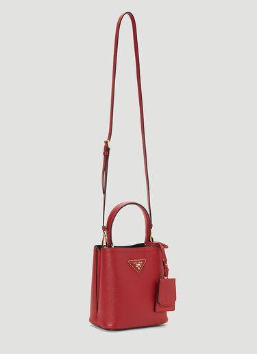 Prada Panier Small Shoulder Bag Red pra0243011