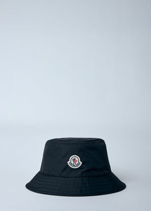 Moncler Logo Motif Bucket Hat Black mon0160032