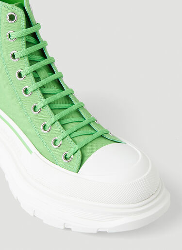 Alexander McQueen Tread Slick Sneakers Green amq0250046