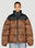 VETEMENTS Leopard Print Puffer Jacket Black vet0254017