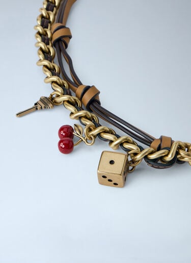 Coach Swag Bag Charm Brown coa0264031