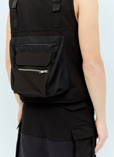 Space Available Utility Recycled Vest Black spa0356009