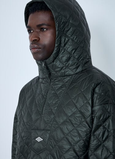 Quilted Masked Anorak Jacket Umbro Quilted Masked Anorak Jacket Green umb0162005