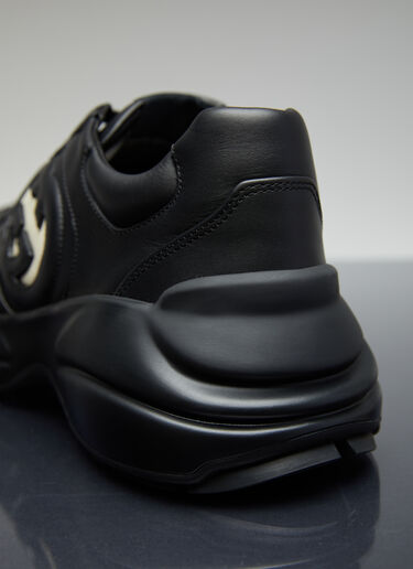 Gucci 互扣字母 G Rython 运动鞋 黑色 guc0254034