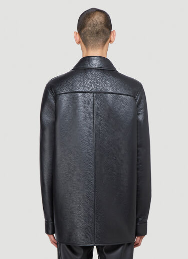 Acne Studios Leather Jacket Black acn0142034