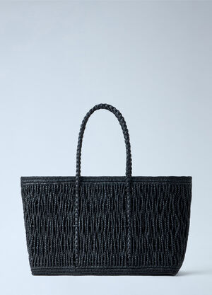 The Row Georgica Tote Bag Black row0265029