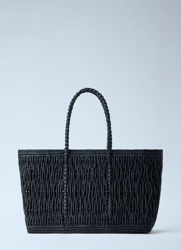 The Row Georgica Tote Bag Black row0265029