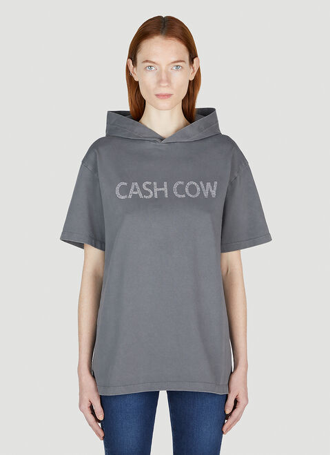 AVAVAV Hooded Cash Cow T-Shirt Black ava0250018