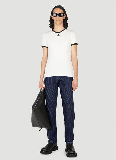 Courrèges Bumpy T 恤 白色 cou0151002