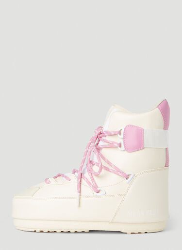 Moon Boot Sneaker 中筒靴 乳白色 mnb0251002