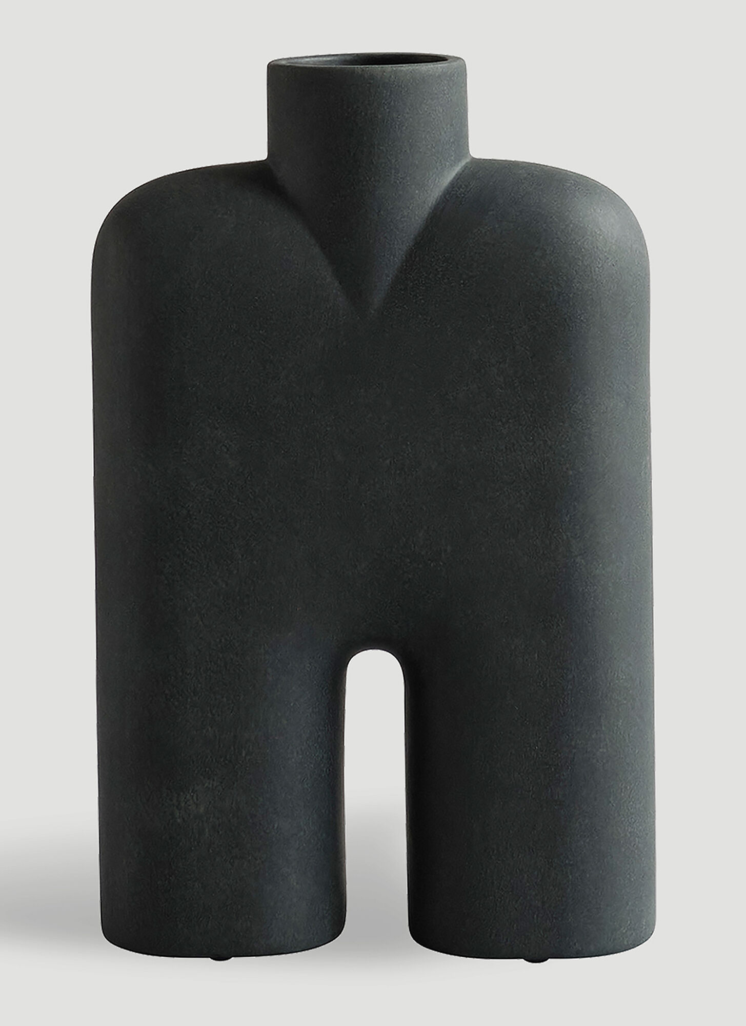 Shop 101 Copenhagen Cobra Tall Hexa Vase In Black