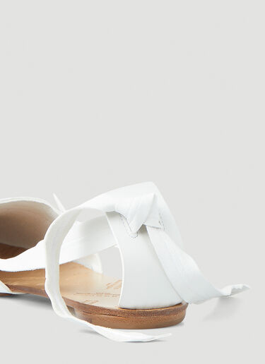 Maison Margiela Tabi 系带凉鞋 白 mla0248015